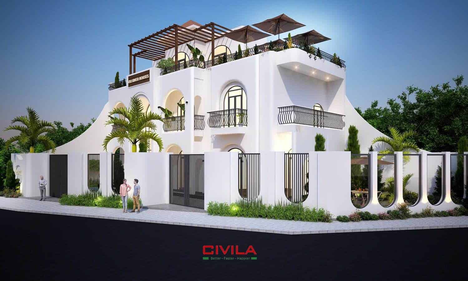 Khởi công biệt thự gia đình Hội An